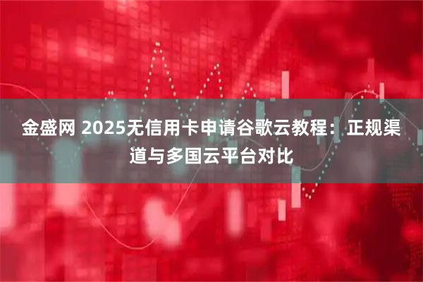 金盛网 2025无信用卡申请谷歌云教程：正规渠道与多国云平台对比