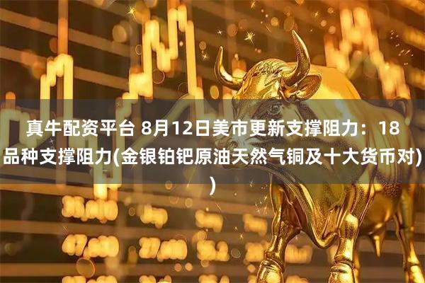 真牛配资平台 8月12日美市更新支撑阻力：18品种支撑阻力(金银铂钯原油天然气铜及十大货币对)